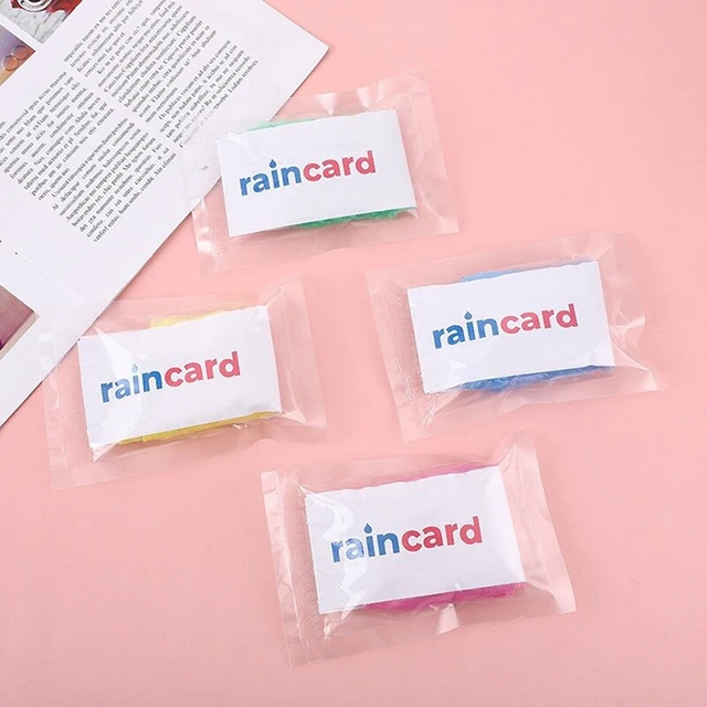 2/5 Dcs Utazási Hordozható Esőkabát Kültéri Vízálló Eső Ruházat Kemping Túrázás Poncsók Esőhuzat Eldobható Hosszú Felnőtt - Image 2