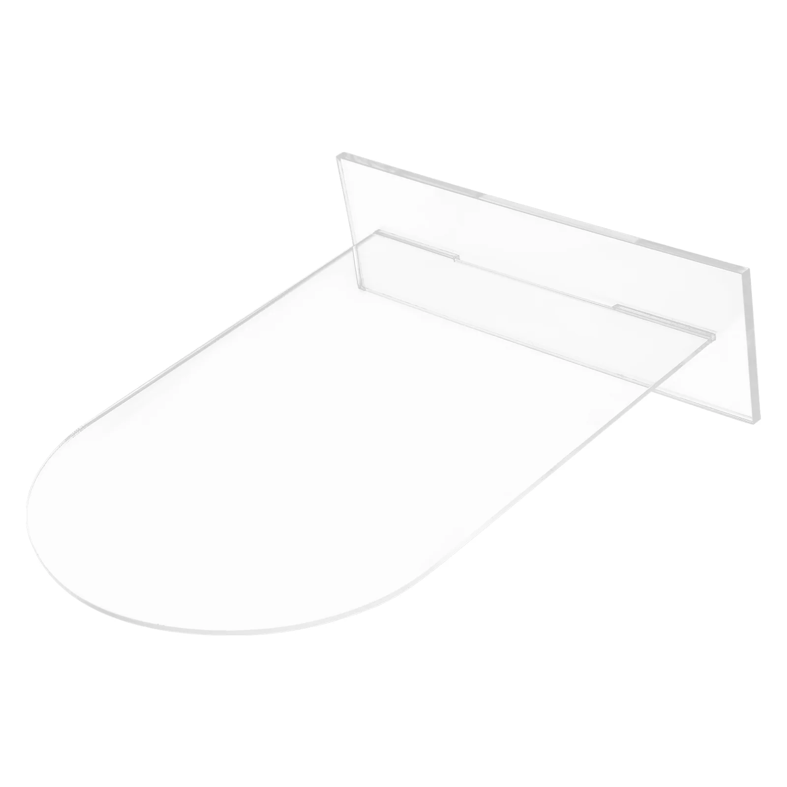 

5 Pcs Transparent Table Sign Reception Cards Ornament Display Stand Acrylic Wedding Signs Food