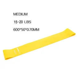Enhanced Fitness Resistance Bands Set for Home Gym and Outdoor Workouts (Yellow)