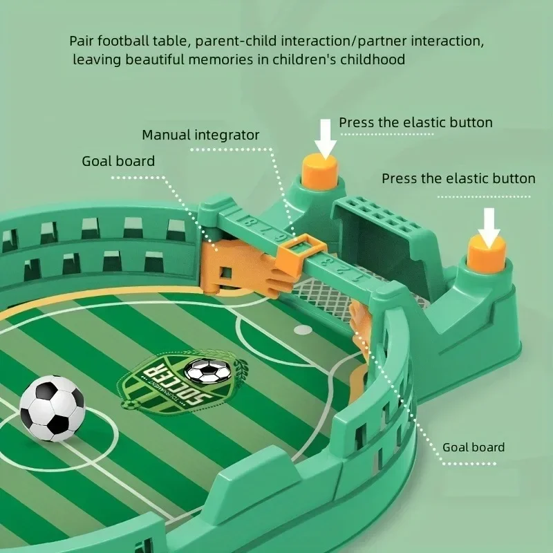 Football Games Tabletop Football Soccer Pinball for Indoor Game Room Table Top Foosball Desktop Sport Board Game Party Game 6