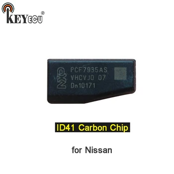 Keyforkess 1x 5x 10x 30x 50x ID41 Chip Chip Transponder in carbonio supporta tutte le chiavi perse per Nissan A32