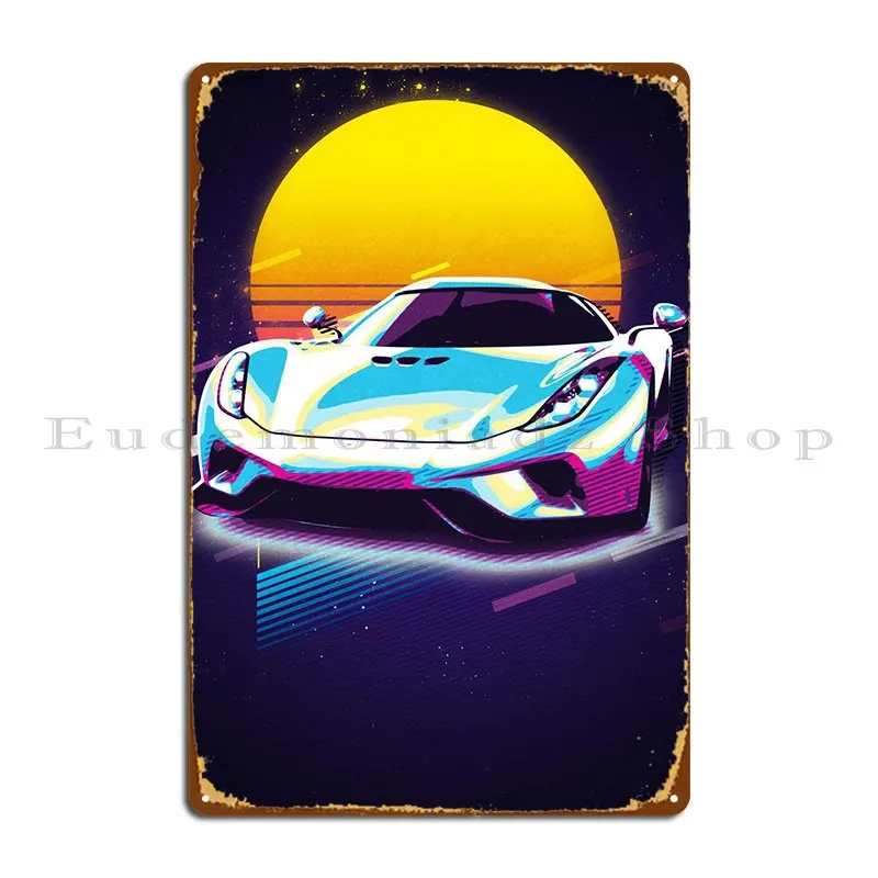 Koenigsegg Targhe In Metallo Garage Club Garage Pub Piatti Design Stampato Pub Tin Sign Poster
