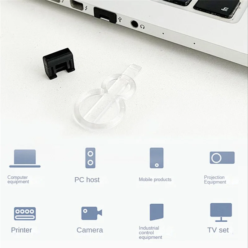 USB 먼지 플러그 충전기 포트 커버 캡, USB 보안 잠금 장치, 범용 방진 보호대 PC 노트북 노트북, 10 개