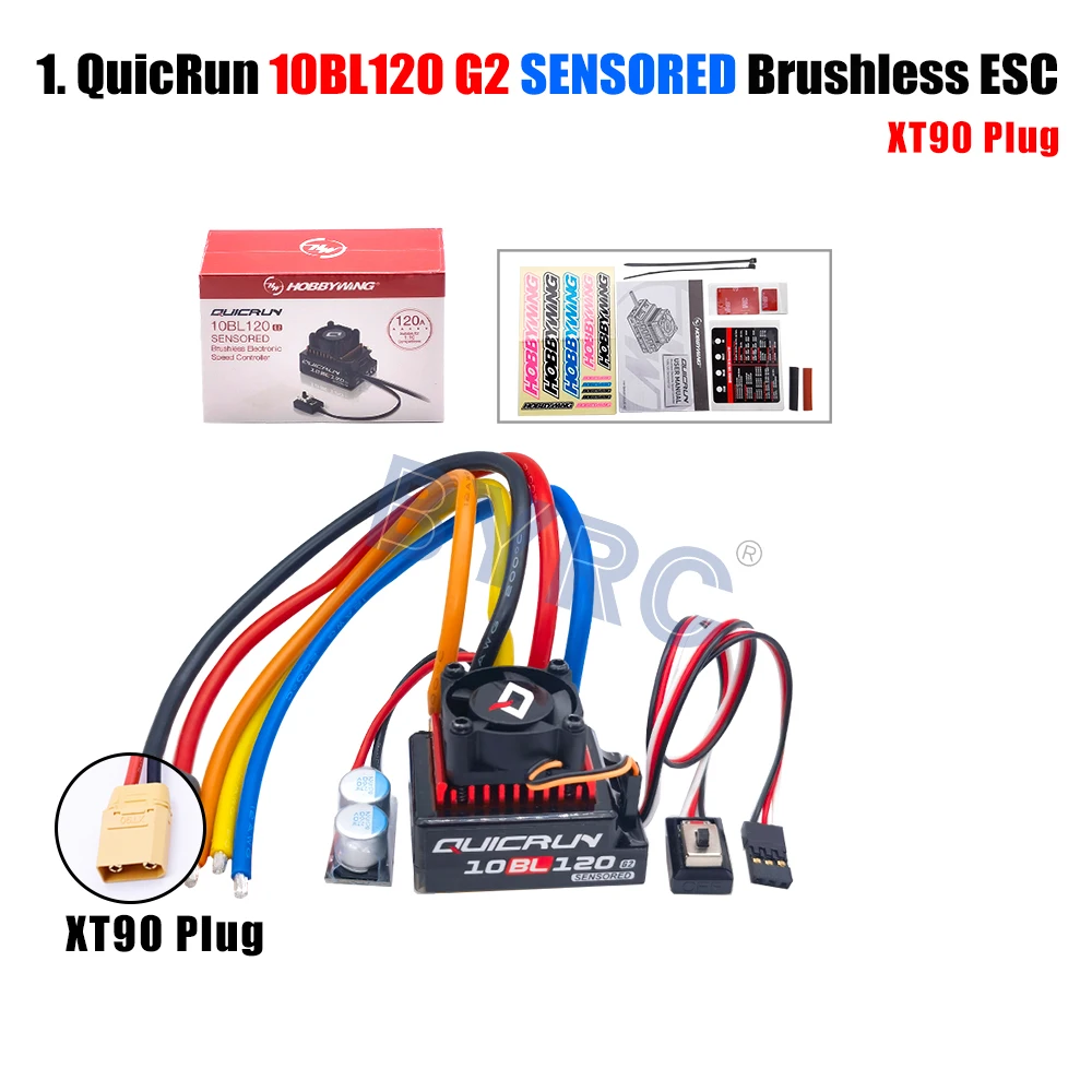 10BL120 G2 アンプ　①　ホビーウイング ブラシレス esc 　ラジコン S426471ed6a574a229369f7c5a78ae