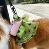 Portable Dog Poop Bag Case Toilet Bag Garbage Bin Sofe Silicone Pet Garbage Bag Dispenser Dog Poop Bag Storage Device With Hook 4