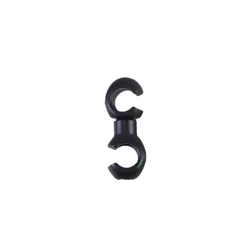 Bicycle Brake Clips Bike Cross Line Clips S Style 10pcs/set Mountain Road Bicycle Brake Gear Cable Cycling Replacement Parts