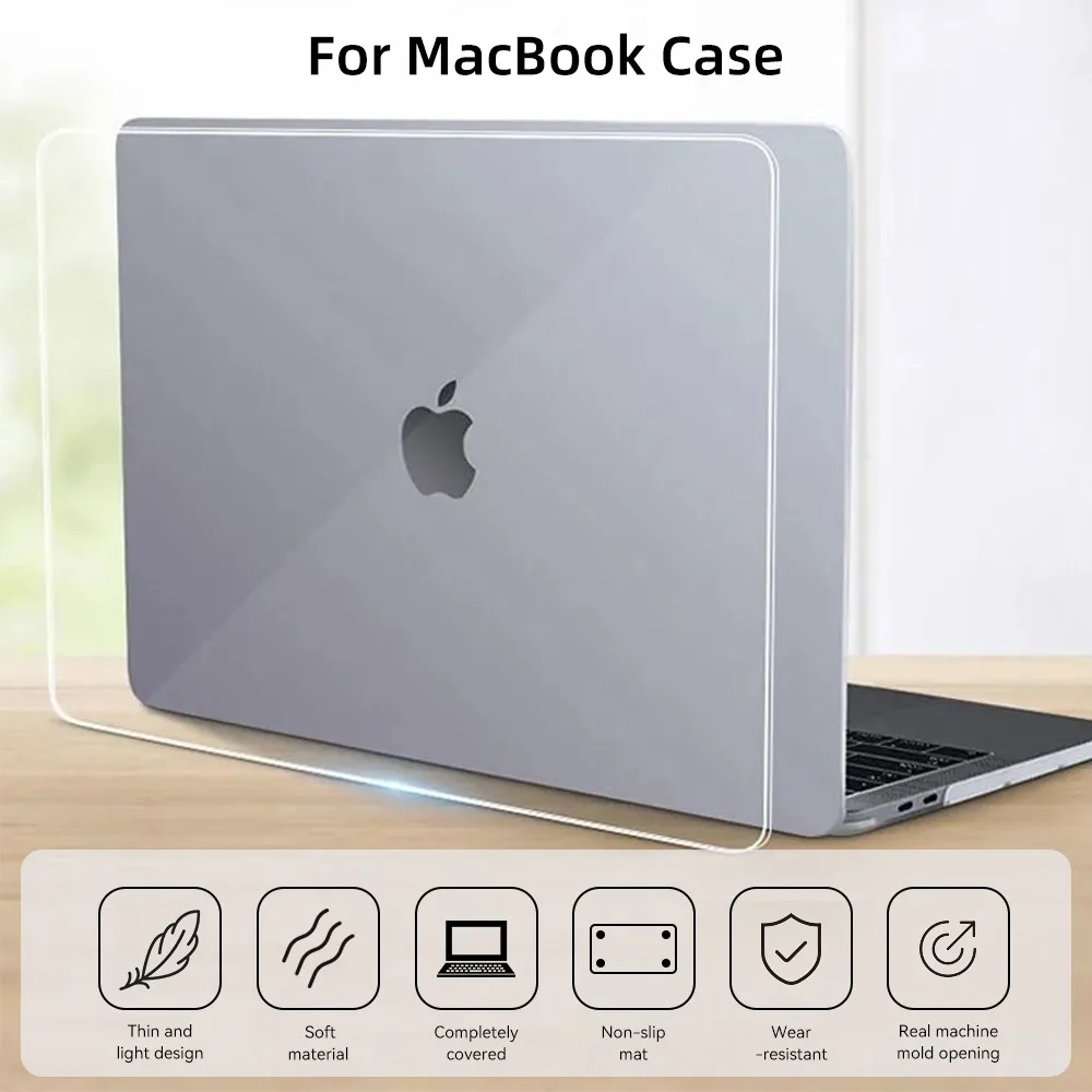 Sleek TPU Soft Laptop Protective Case