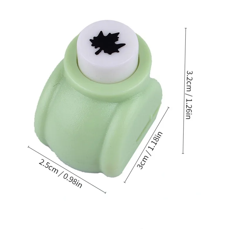 8mm Random Color Mini Scrapbook Punches Handmade Cutter Card Craft Calico Printing DIY Flower Paper Craft Punch Hole Puncher 1PC scrapbook punches