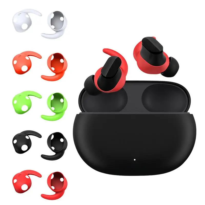 

5 Pairs Silicone Ear Cover Hooks Anti-slip Earmuffs For Beat Studio Buds Dust-Proof Sports Headphones Earphone Earbuds Earcaps