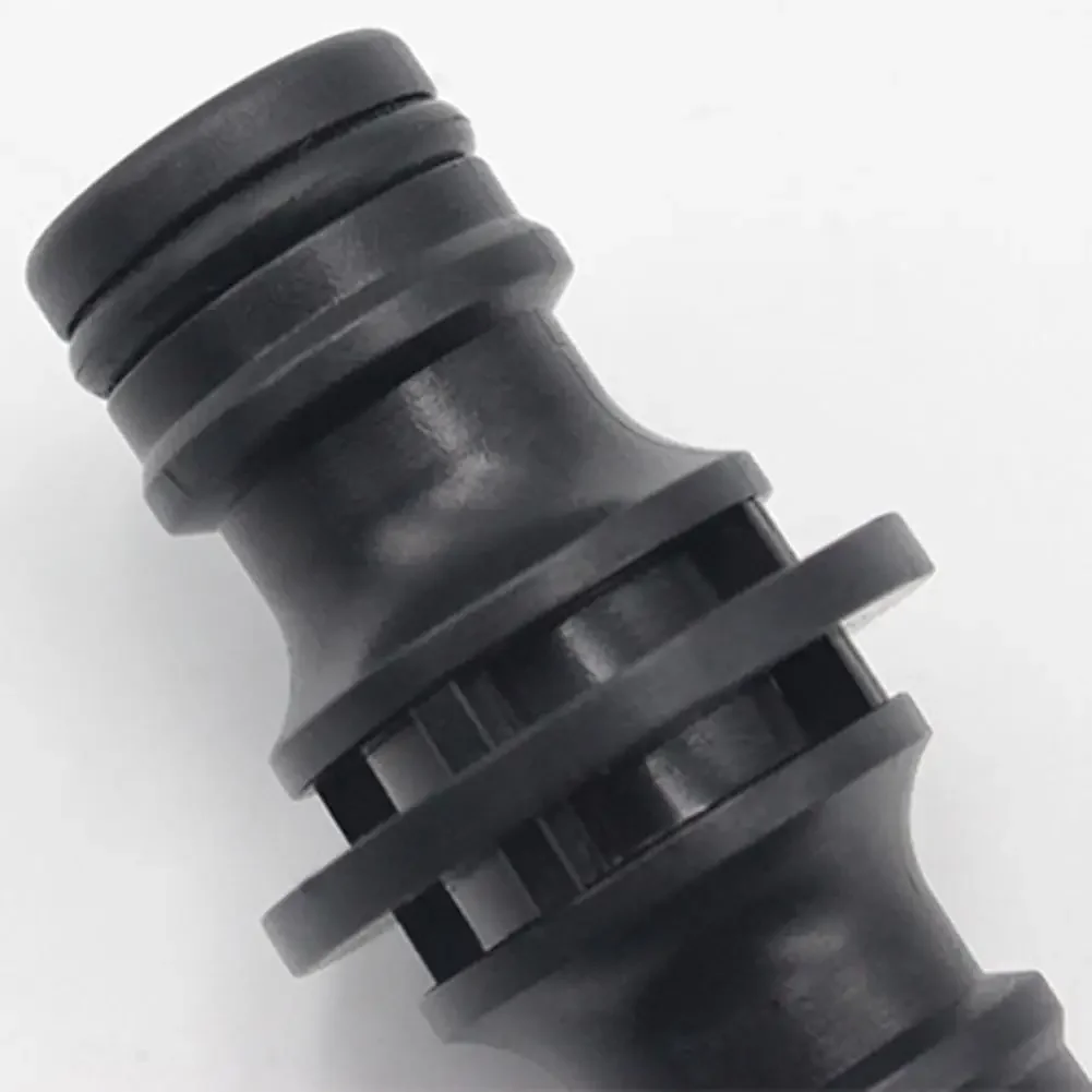 

2 Way Garden Hose Connector Joiner Coupler Watering Water Pipe Tap Male Black High Quality Hot Sale Dropship 2024