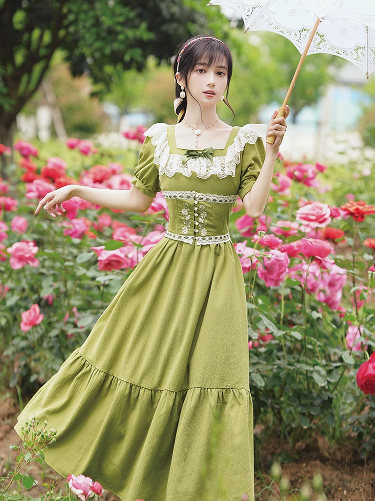 midi cotton linen dresses