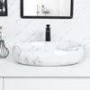 Bathroom Sink 24'' X 16'' Modern Above Counter Countertop Bathroom Vessel Sink Oval Sinks Furniture Fixture Home Improvement 2