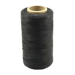 Durable 260m Waxed Nylon Leather Sewing Thread (Black)