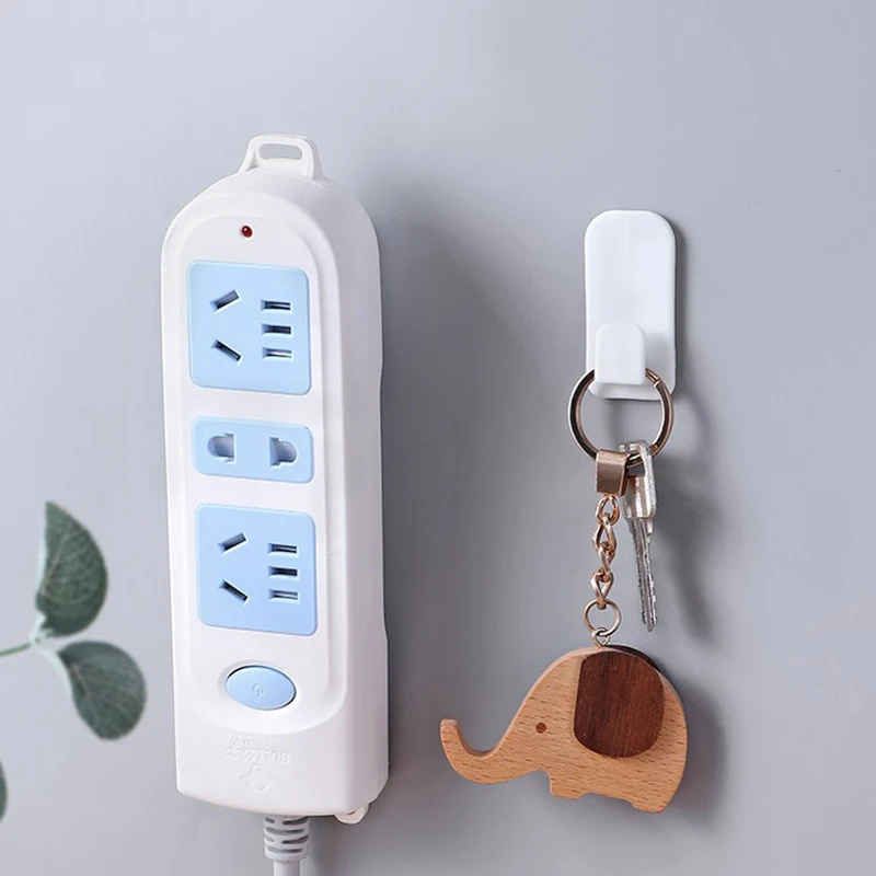 Wall Hanging Holder Cable Wire Charger Storage Stationery Desk Organizer Office Supplies Computer Desk Accessories