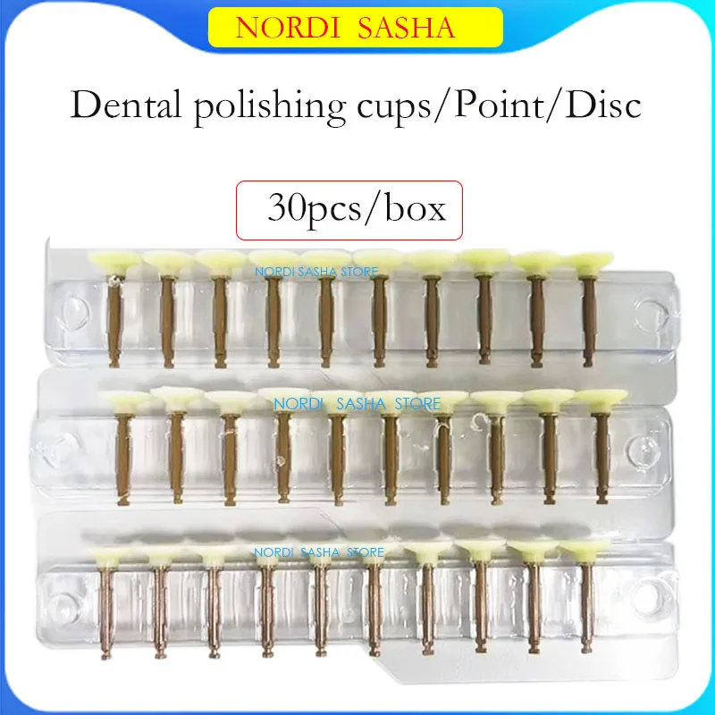 

30Pcs/Box Dental Finishing & Polishing System Composite Enhance Finishing Points/Points/Disc Grinding Heads & Brush Refill