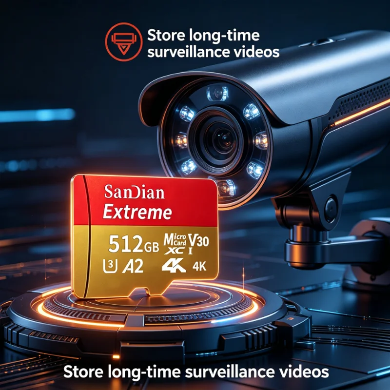 Ultra High-Speed 128GB Micro SD Card - Class 10