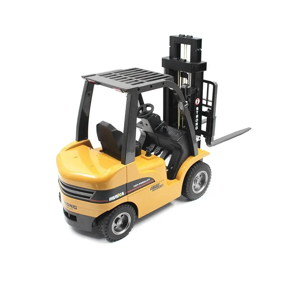 Rc Remote Control Car 1:10 Huina 1576 Forklift Truck Toy 2.4g Large Transport Engineering Truck Children'S Remote Control Toy 4