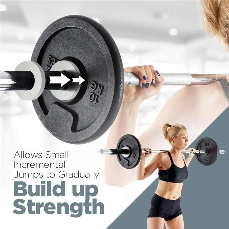 Discos 28mm Discos De Peso Fraccional De Goma Set De A