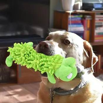 Stuffed Dog Toys Squeaky Dog Plushies For Chewing Dogs Entertainment Supplies Easy To Clean Plush Toys For Pet Shelter Home 3