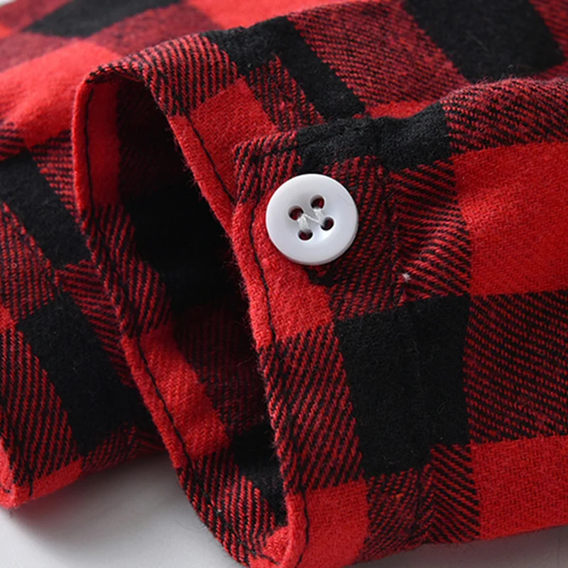 Autumn Winter Toddler Boys Plaid Long Sleeve Bowtie Lapel Shirts Costume boys long sleeve shirts