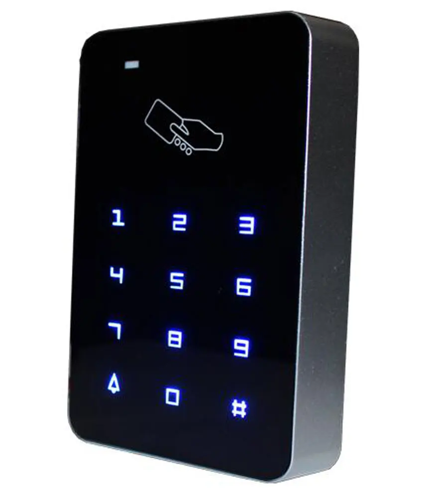 독립형 액세스 제어 터프 키패드 1000유저 RFID 카드 125K 지원 Wg26 리더 포맷 출력 2개 마더 카드