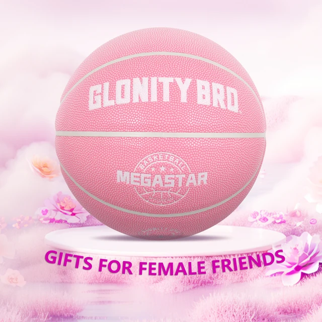 Women's Basketball Size 5,6,7 Pink Official Competition Child Basketball Indoor Outdoor Standard Ball PU Non-slip Wear-resistant 3