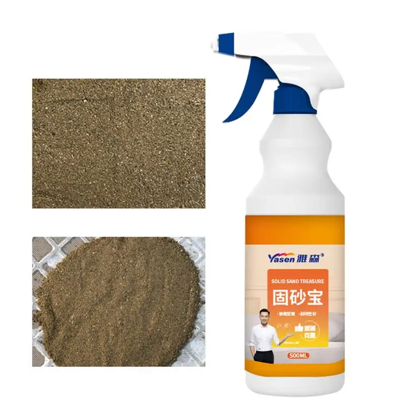 Impermeável Areia Fixação Agente Spray de Proteção de Parede Pavimento Crack Repair Glue Peeling Graffiti Gap Repair Tool 500ml