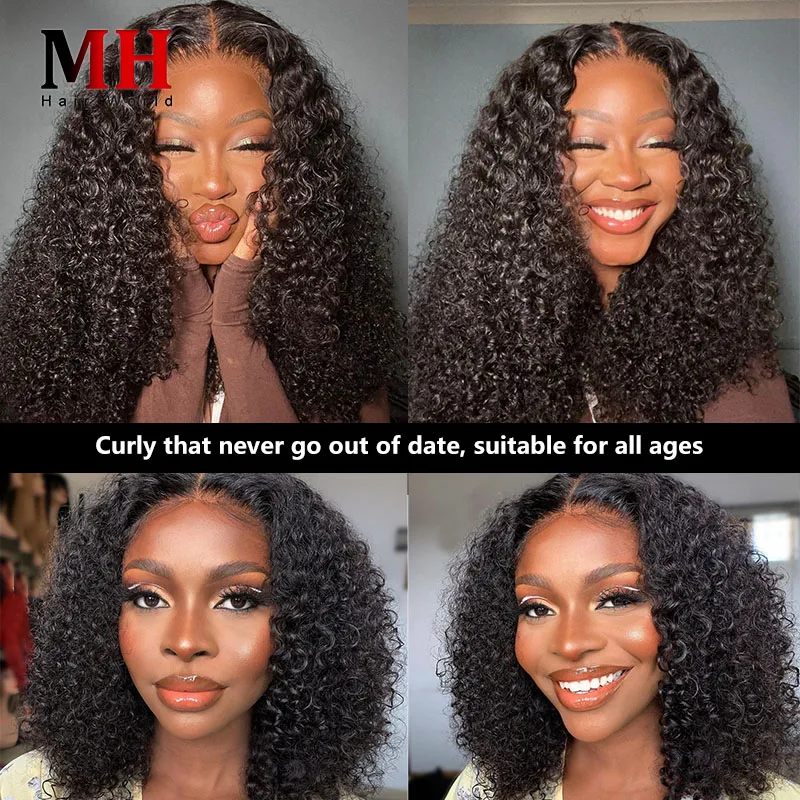 12A Quality 3B 3C Kinky Jerry Curl Human Hair 1 Bundle Double Drawn Weave Unprocessed Brazilian Virgin Remy Hair Extension