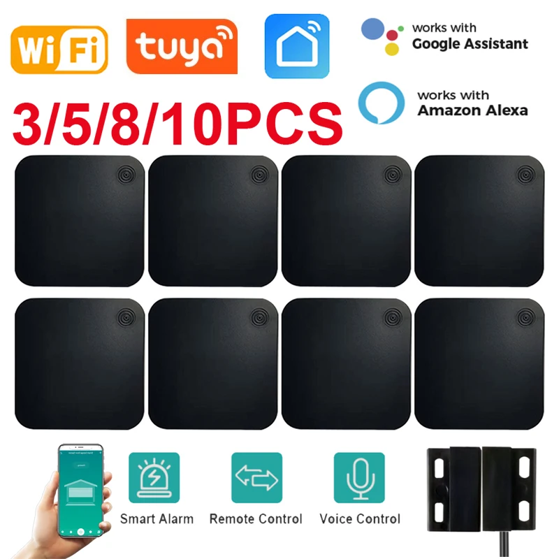 

Tuya Smart Garage Door Opener Controller WiFi Bluetooth Wireless Remote Switch Via SmartLife APP Voice Control Alexa Google Home