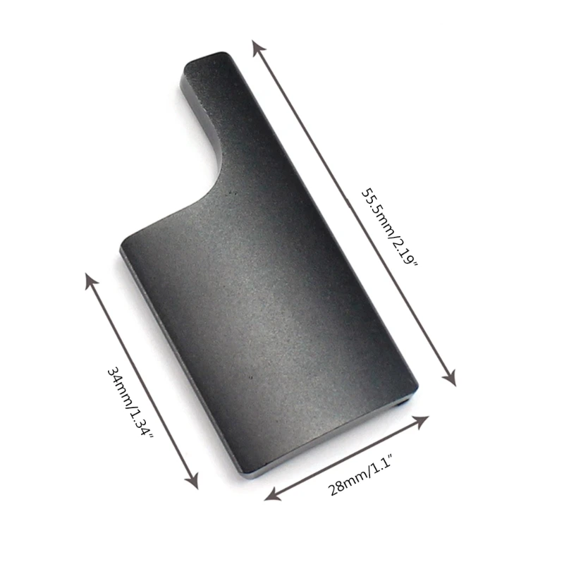 Aluminum Alloy Lock Buckle Clip for GoPro 4 3+ Waterproof Case Rear Mount for GoPro Accessory