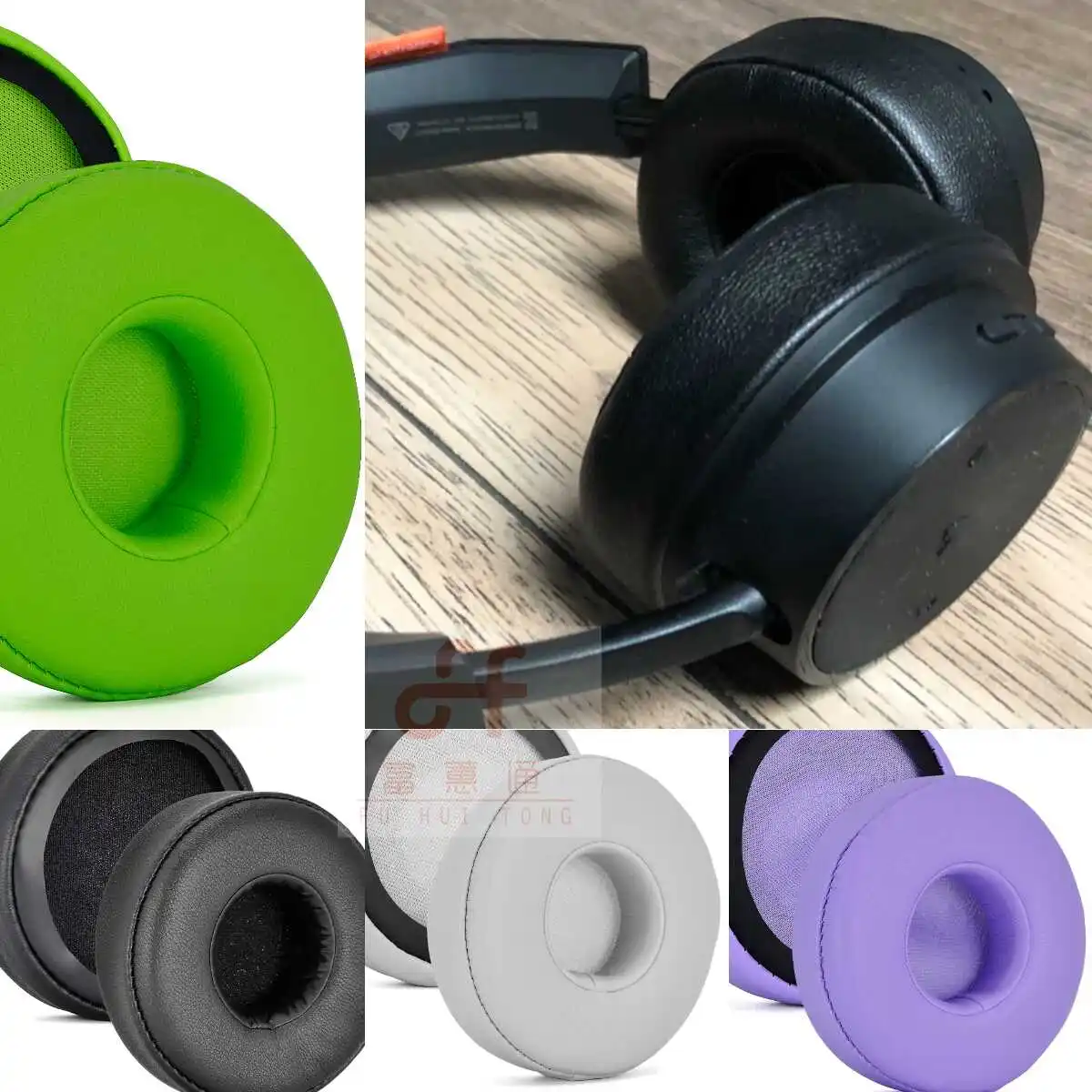 Almofadas de Substituição para Auscultadores sem Fios Almofada de Espuma para Plantronics Backbeat Fit Fit 500 505