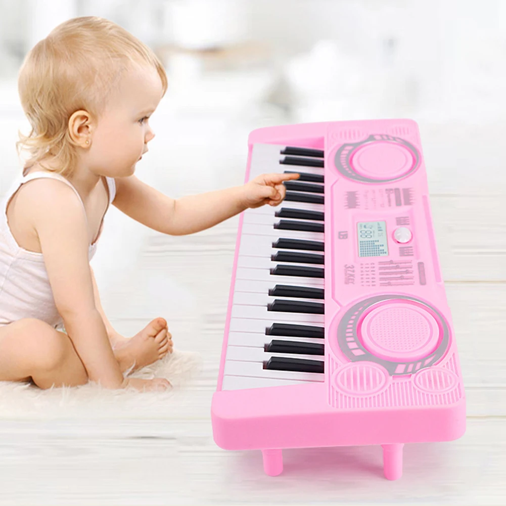 37 Keys Electric Piano Kids Educational Toy Portable Electronic Piano Keyboard Children Musical Instrument