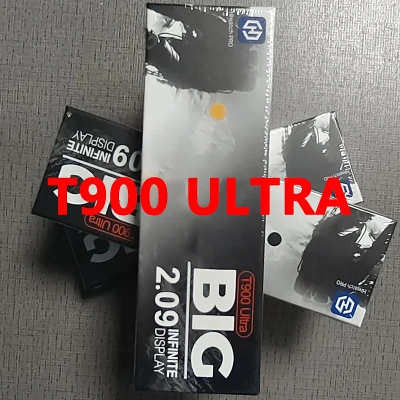 도매 T900 울트라 스마트워치 2.09인치 HD 디스플레이 49mm BT 통화 심박수 모니터 무선 충전 스마트워치 (안드로이드, iOS용) 신제품