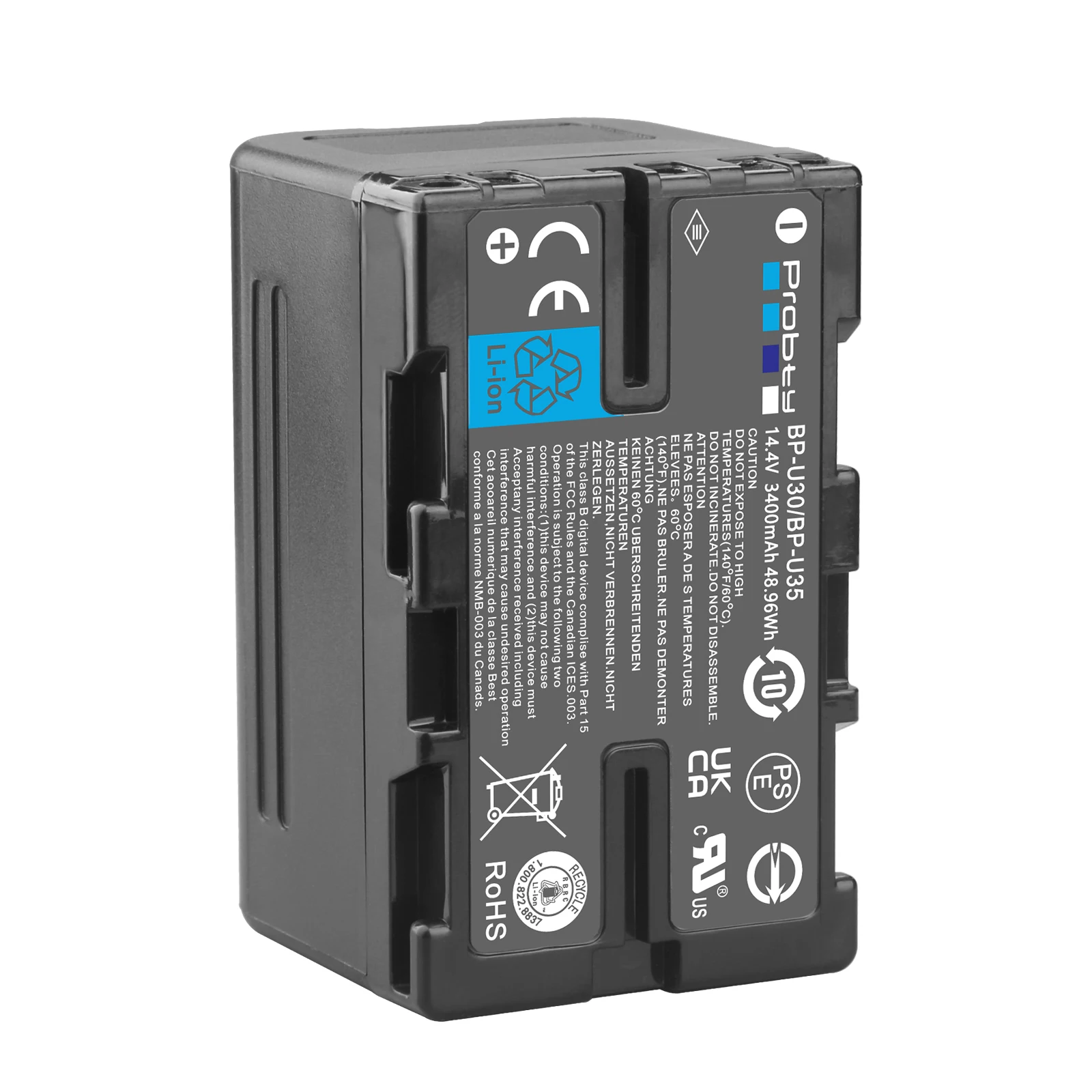 BP-U35 BP-U30 U30 Battery 3400mAh for Sony PXW-FS5 PXW FS7M2K X160