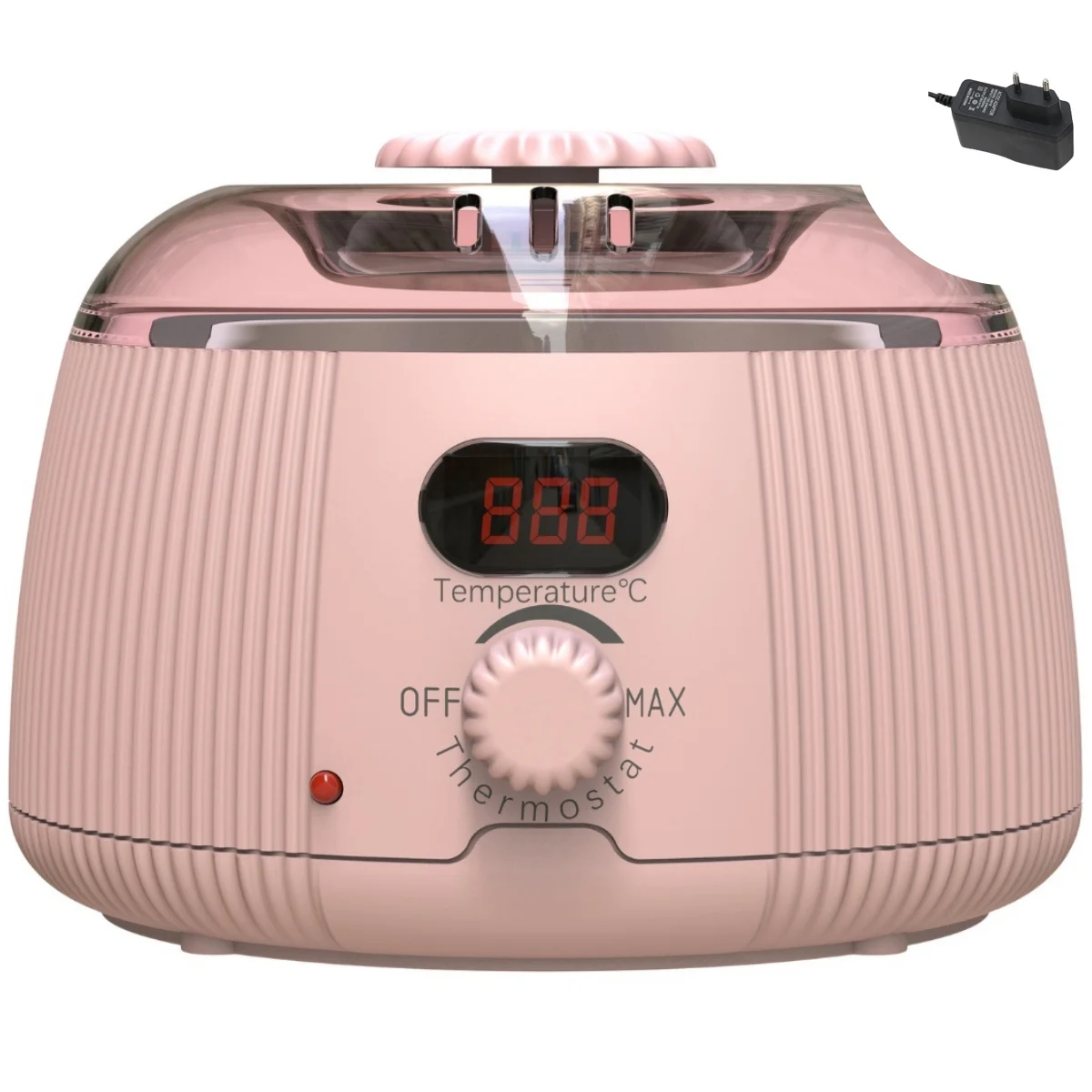 Waxing Machine 1PC Melt WaxerBeauty Wax Bean WarmerDouble Inner PotTear & Tear UnderarmsLegsFaceLimbsHair Removal Paste