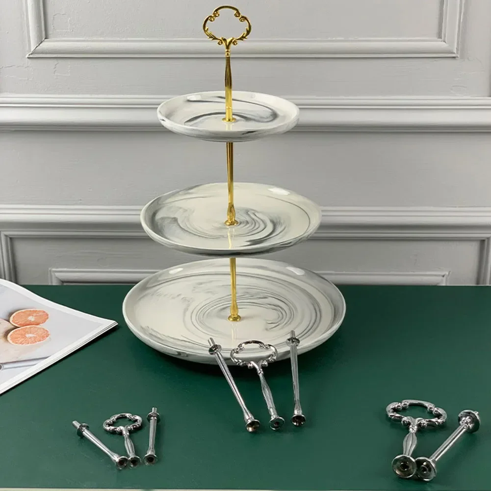 Cake Decorating Tools Cake Stand Cake Baking Tools Cake Making Tools Dessert Stand Fruit Plate Stand 2/3 Tier