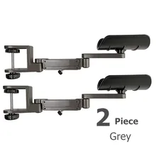  Ergonomic Arm Rest Support Extender for Desk Rotating Computer Office Elbow Support Arm Pads Hand Rest Aluminum Alloy 