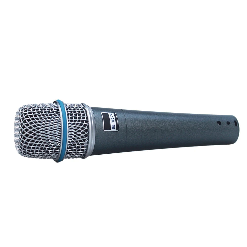 Top BETA57A SuperCardioid Dynamic Instrument Wired Microphone 57A Mic For Karaoke Live Vocals Stage Performance Percussion Stage