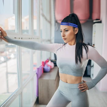 Non-Slip Elastic Fitness Headbands 1