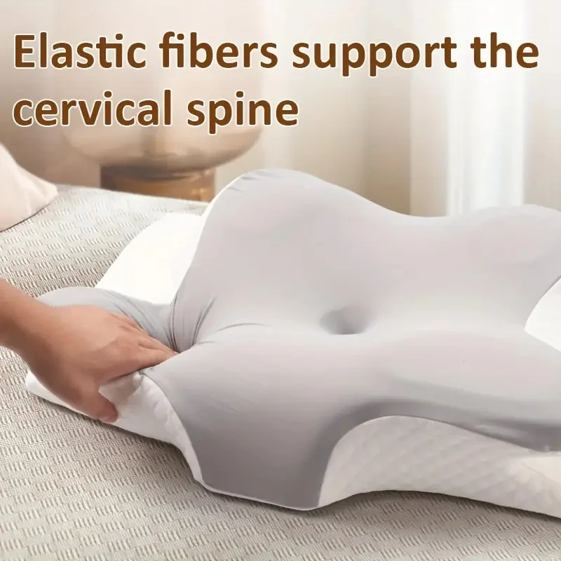 Acquista Cuscino ortopedico in memory foam Cuscini per dormire in memory foam a rimbalzo lento a forma di farfalla Rilassano la cervicale per adulti in Italia a partire da 13