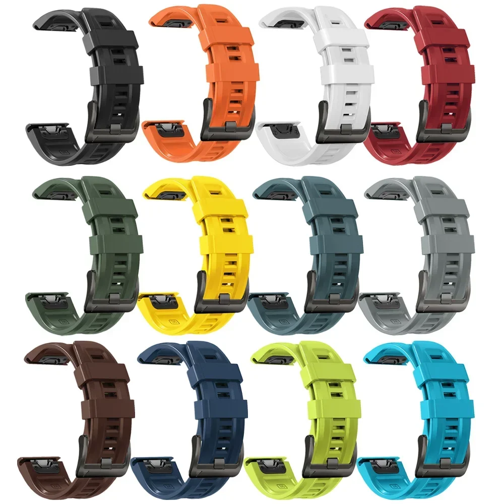 Premium Silicone QuickFit Strap - Versatile Sports Watchband