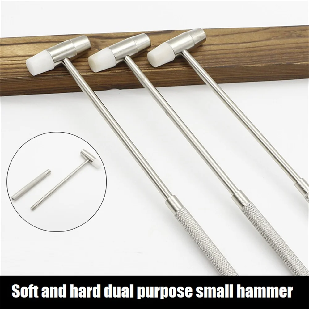 1Pcs solid brass Hammer Small Iron Mini Hammer Jewelry Maintenance Tools Jewelry Watch Repair Tool accessories Hand tools 4