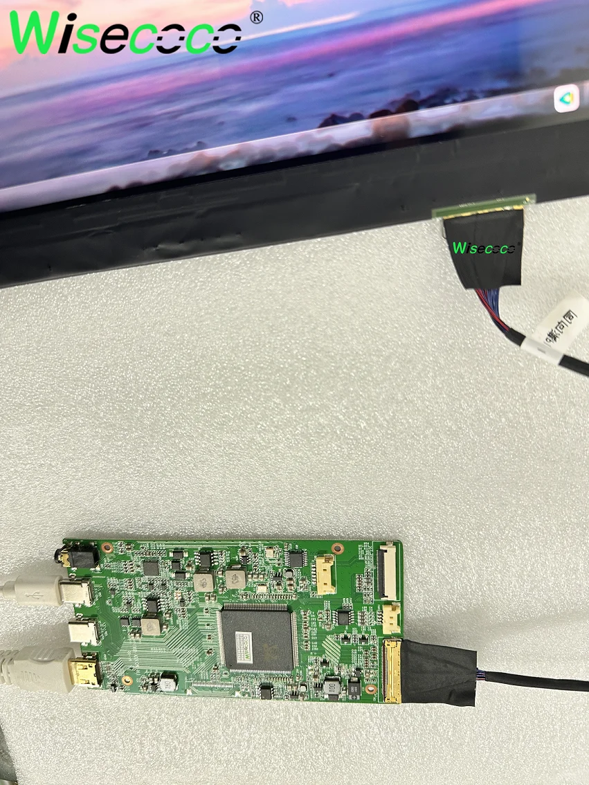 Display de Painel Lcd para Laptops Módulo de Tela Ultrafinos Raspberry pi Display Usb-c Controller Board 4k 125 Polegadas 3840*2560 Ips - Imagem 5