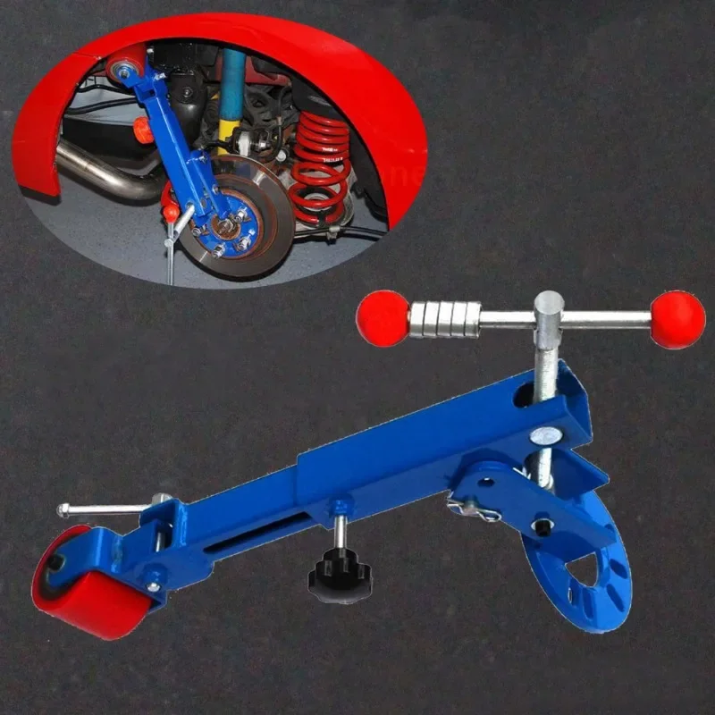 Fender Wheel Sheet Arch Rolling Tool Modifica Dell'Auto Dispositivo Di Modellatura Ruota Kit Dispositivo Di Riparazione Sopracciglia 180 ° Regolabile