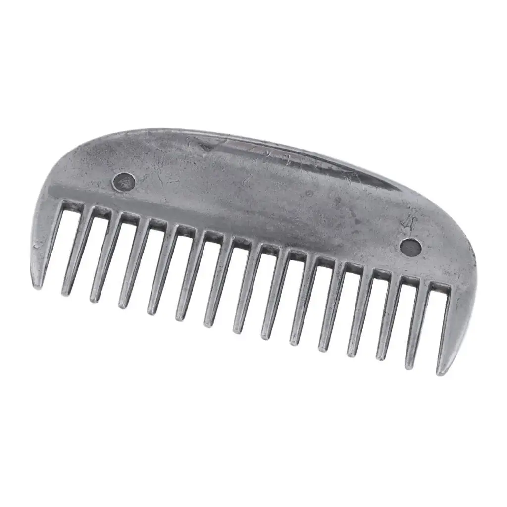 Stainless Steel Horse Curry Comb Brush Cleaner Grooming and Care Gear