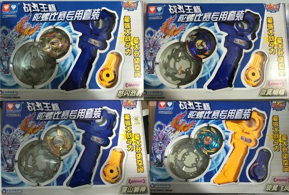 Beyblade Battle King Ex Suit Blood Wing Bat Nujiang Spirit Dolphin Desk Trottola Giocattolo Ansia E Antistress Con Lanciatore