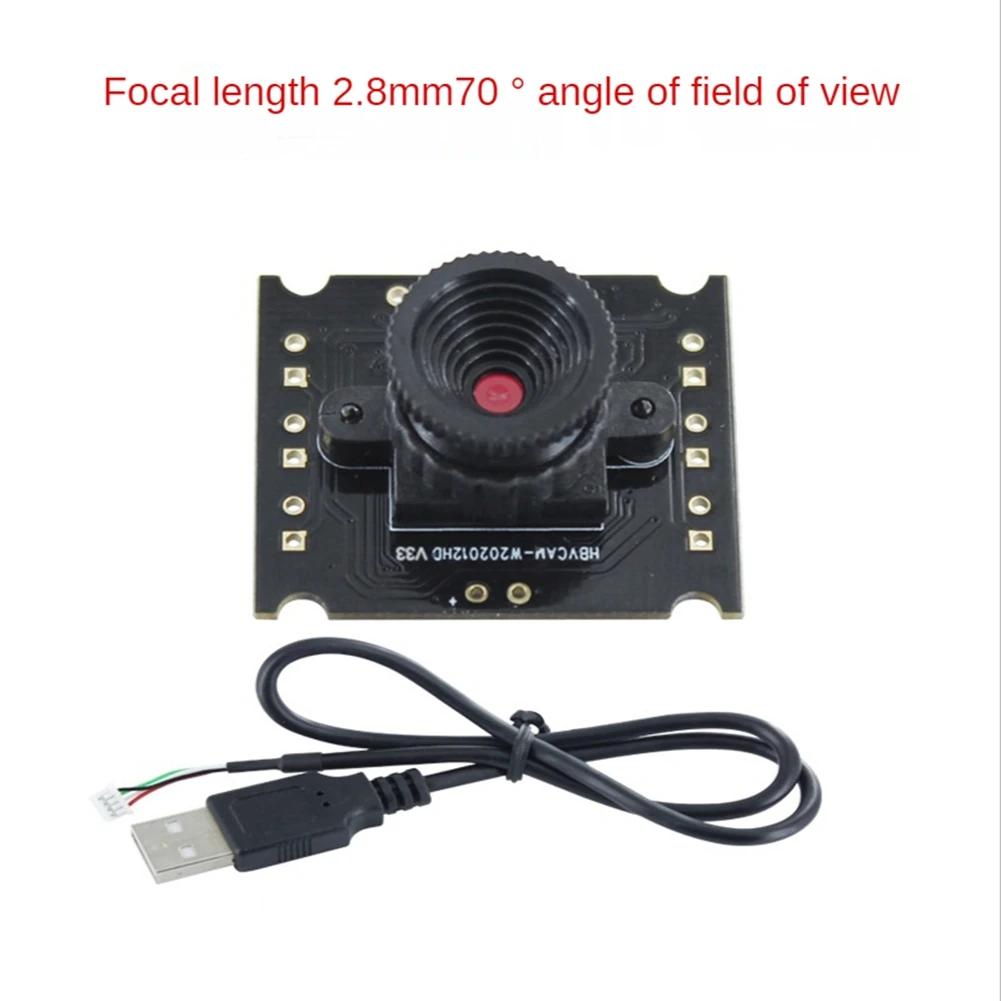 OV9726 카메라 모듈, USB 프리 드라이버, CMOS 센서, 70 도 시야, 2.8mm 초점 거리, 1m Pixes