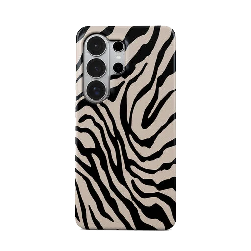 Luxury Bugrs Ivory Stripes Double-Layer Back Cover Phone Case