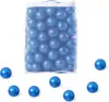 Ball Pit Balls for Kids, Plastic Refill 2.2 Inch Balls, 100 Pack, Bright Colors, Phthalate and BPA Free, Includes a Reusable Sto