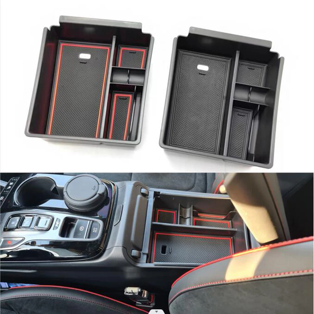 Organizador Reposabrazos BMW X3/X4 (2011-2017) - ABS Antideslizante, Hueco Monedas